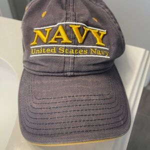 The Game Dark Blue Cap with Yellow Accents